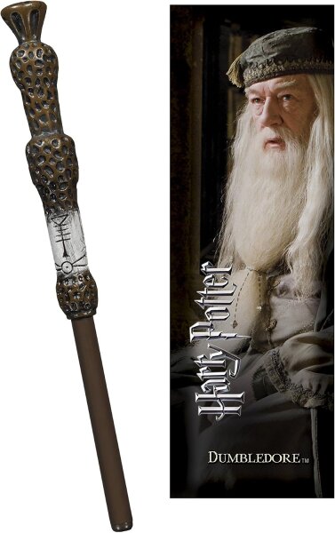 Harry Potter – Stift Kugelschreiber & Lesezeichen Dumbledore – Noble Collection NN8632