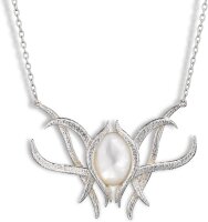 Der Hobbit - Halskette Galadriels Brosche (Sterling Silber)