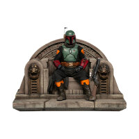 Star Wars - Statue Boba Fett on Throne 1/10