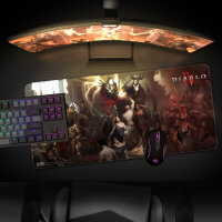 Diablo IV - Inarius und Lilith Mauspad, XL...