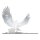 The Lord of the Rings - Gandalf on Gwaihir Metalbird Silhouette