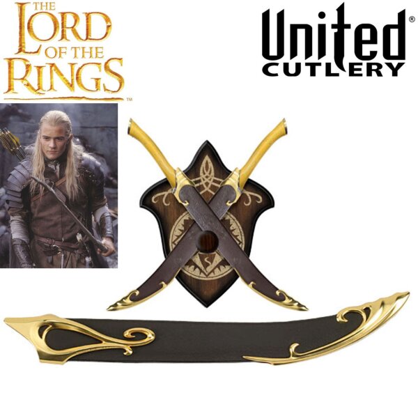 Scabbards for Legolas Knives UC1381 – The Lord of the Rings Replica – United Cutlery