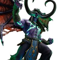 Hearthstone - Hex Collectibles Statue Illidan Stormrage...