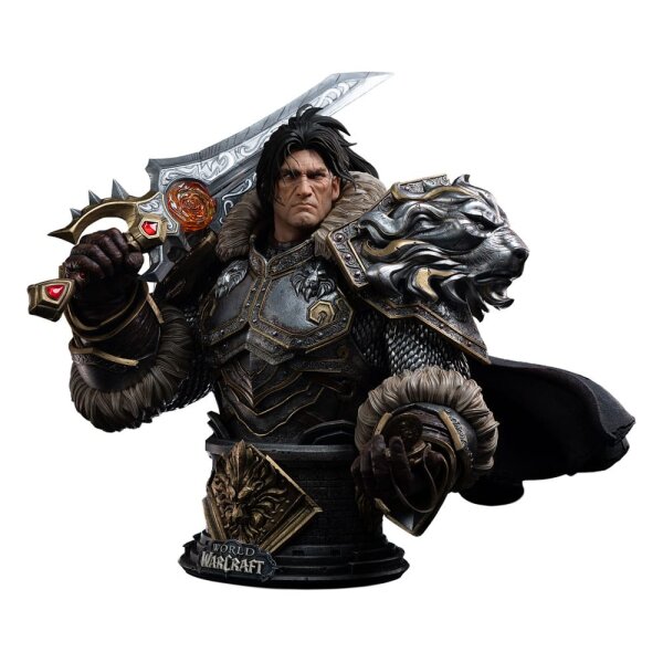 World of Warcraft - Varian Wrynn Bust 1:3 Infinity Studio X Blizzard