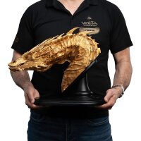 Weta Workshop Der Hobbit – Statue Smaug the Golden – Bust Limited Edition