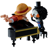 Bandai One Piece - World Collectable Figure Log Stories-Monkey D.Luffy & Brook-ThatS Great!! After All This Time, HeS Still!!! Figure