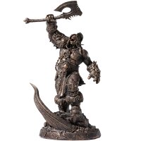 World of Warcraft Grommash Hellscream Statue Blizzard