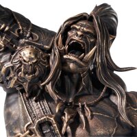 World of Warcraft Grommash Hellscream Statue Blizzard