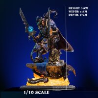 World of Warcraft - Varian Wrynn Büste 1:10 Hex Collectibles