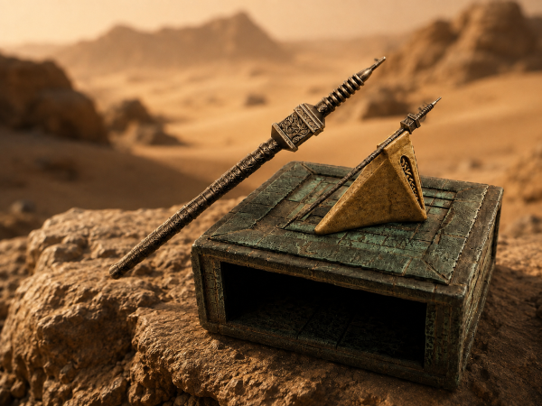 Dune - Pain Box + Gom Jabbar Nadel