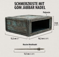 Dune - Pain Box aka Schmerzbox + Gom Jabbar Nadel