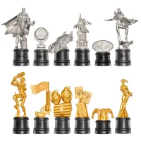 DC Comics - Chess set Batman vs Joker
