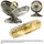 Der Herr der Ringe – Der Eine Ring aus Edelstahl (vergoldet, rotierend) (Ringgröße: 11) – Noble Collection NN1346