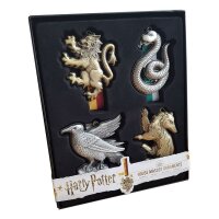 Harry Potter - 4er-Pack Hogwarts Hausmaskottchen Ornamente