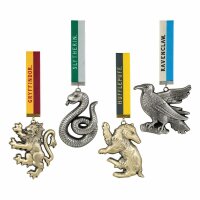 Harry Potter - 4er-Pack Hogwarts Hausmaskottchen Ornamente
