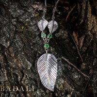 Der Herr der Ringe / Der Hobbit - Halskette der Elbenreiche: Bruchtal, Lothlorien, Düsterwald Badali Jewelry