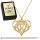 The Hobbit - Elronds brooch pendant with chain