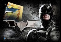 Batman - Batarang Geldklammer (Dark Chrome)