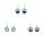 The Lord of the Rings / The Hobbit - Earrings of the Elven Realms: Rivendell, Lothlorien, Mirkwood, Bandali