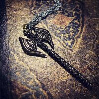 Der Herr der Ringe / Der Hobbit - Halskette Khuzdul Zwergenstreitaxt